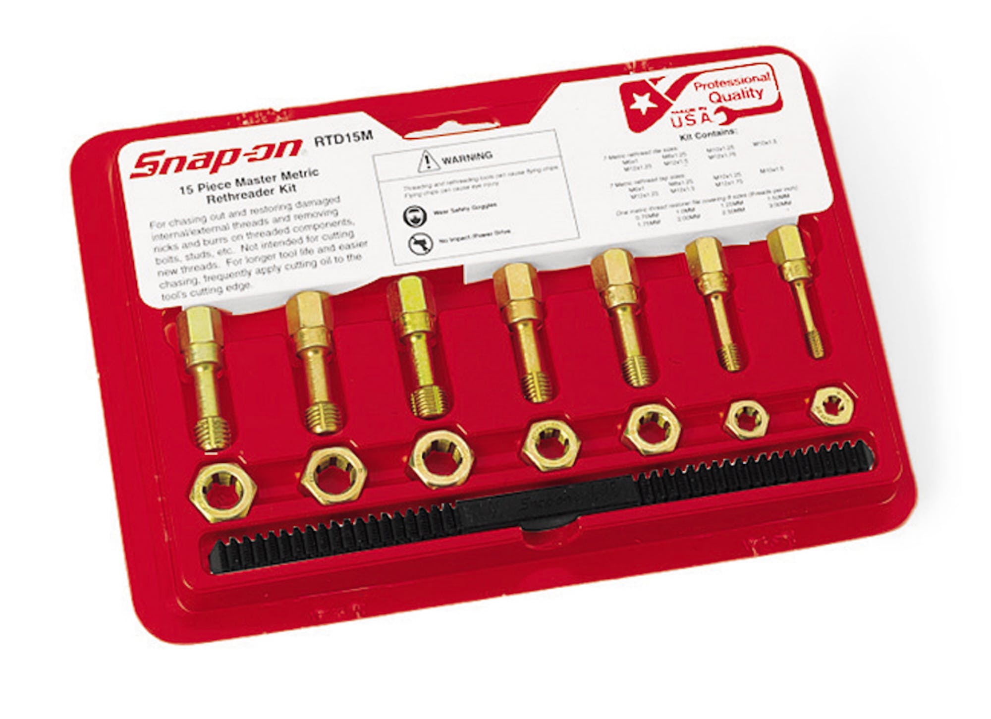 14 pc Metric Tap and Die Set (Blue-Point®) | RTD15M 14 pc Metric Tap and Die Set (Blue-Point®) | RTD15M